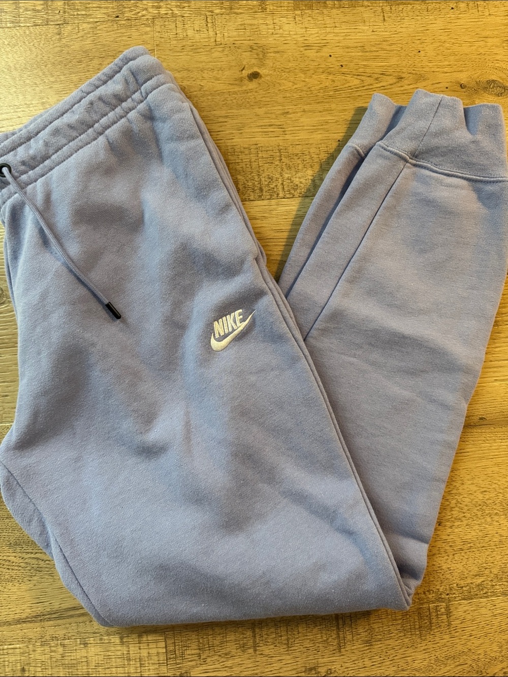 Nike Lavender Women's Jogger Sweatpants with White Swoosh